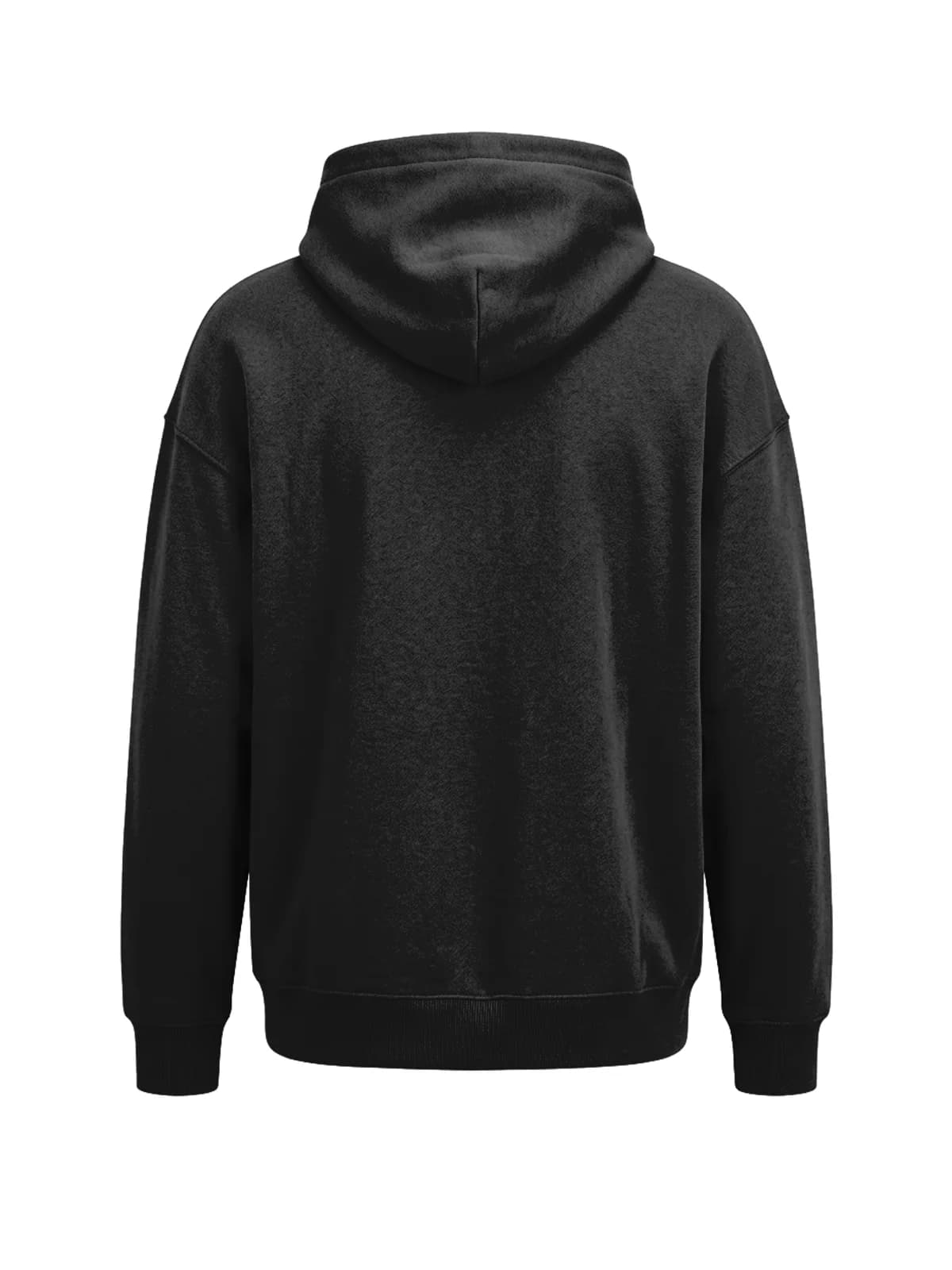 Manny Fashions Wordmark Hoodie Black, back