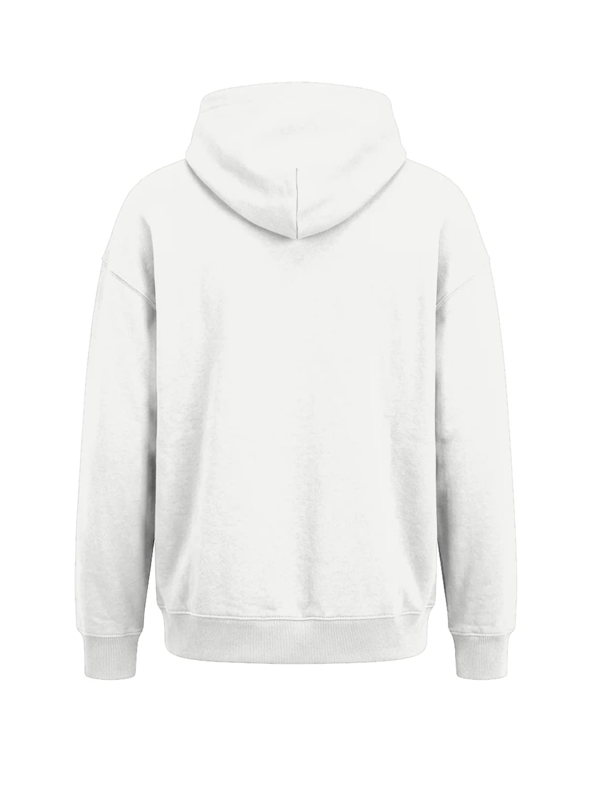 Manny Fashions Wordmark Hoodie White, back