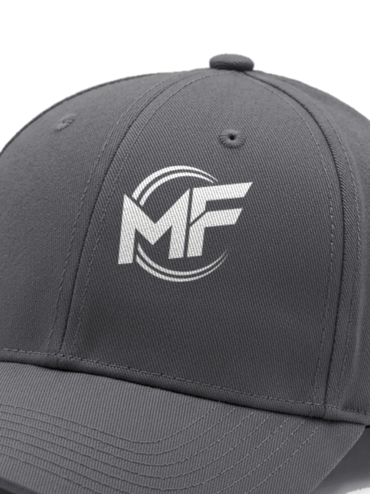 MF Cap Charcoal, close-up