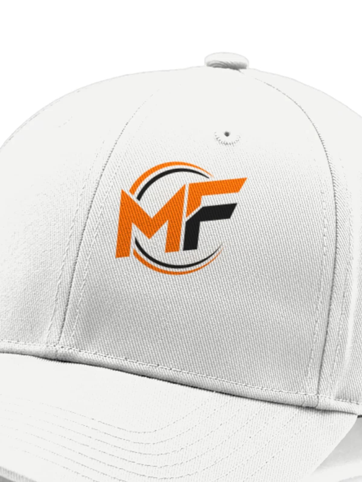 MF Cap White, close-up