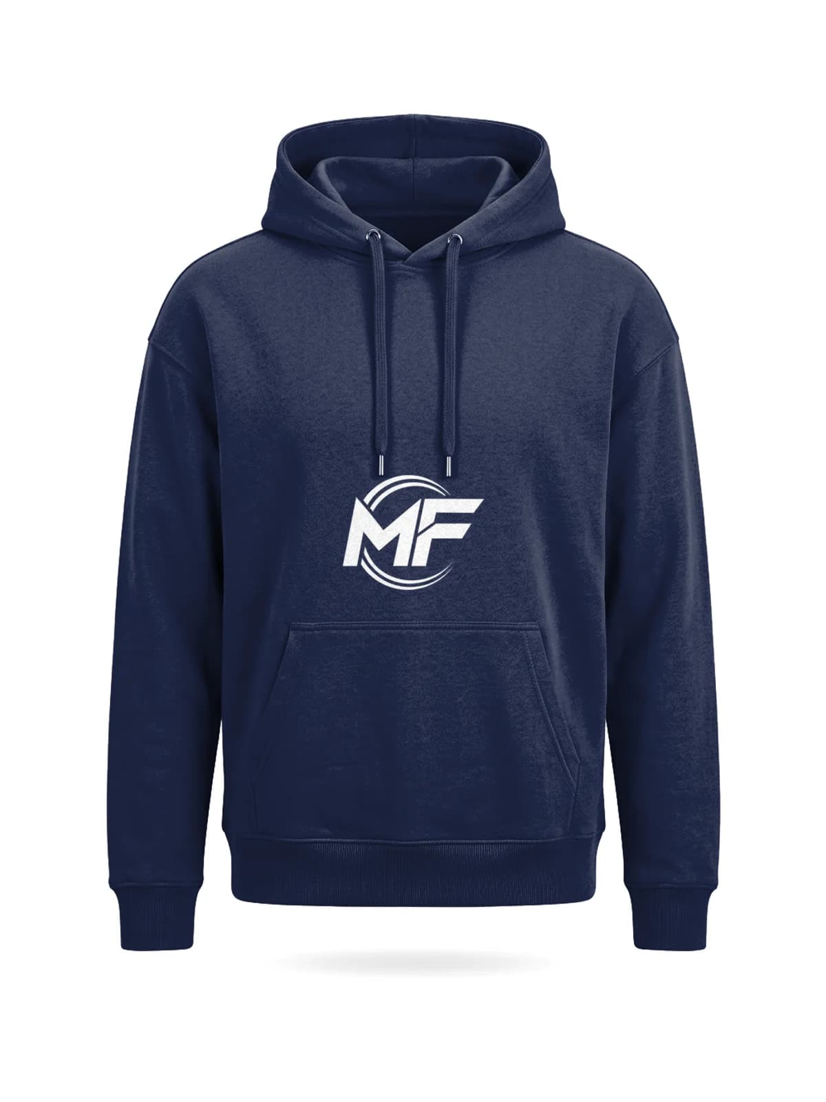 MF Logo Hoodie Navy, front