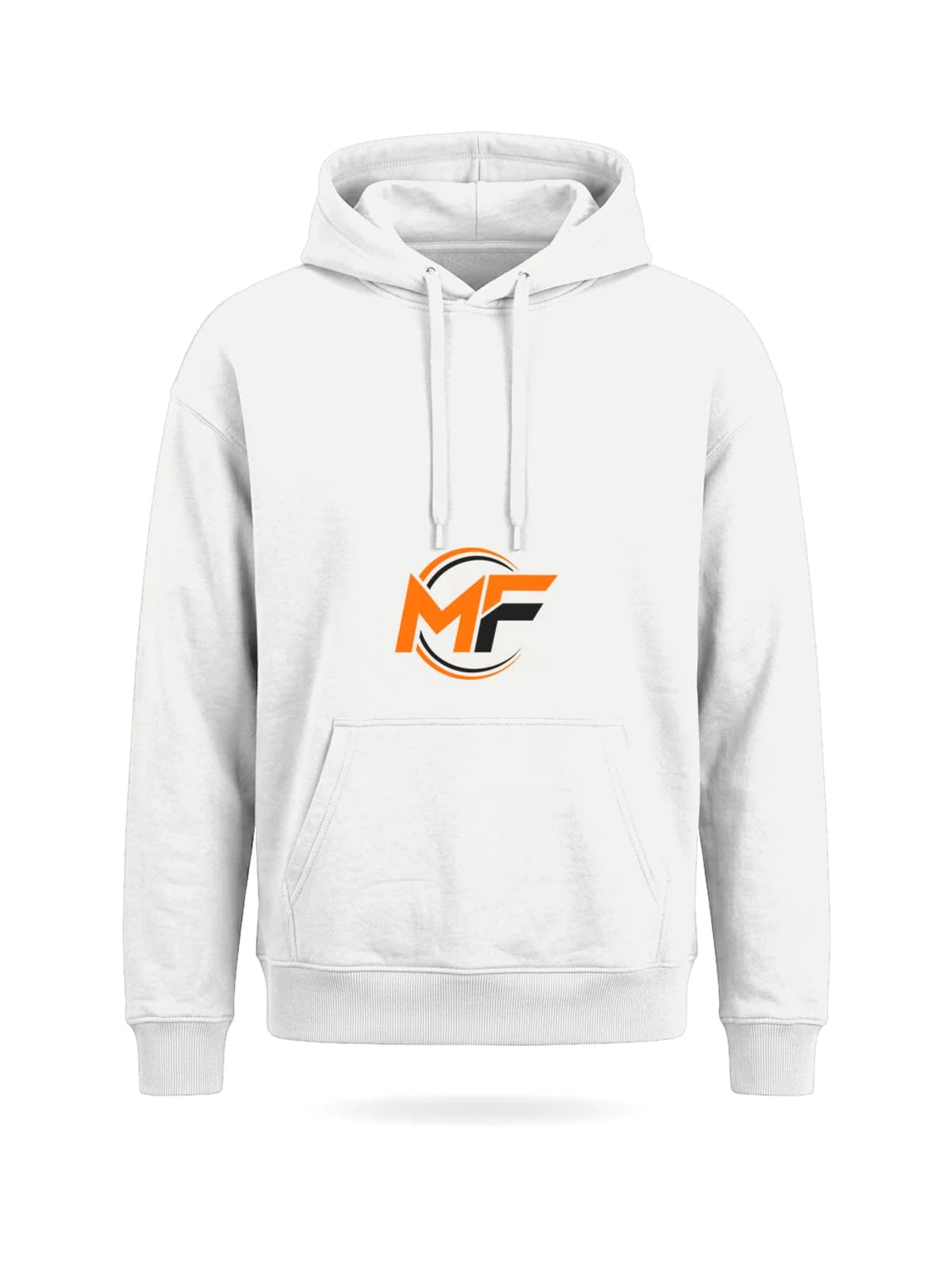 MF Logo Hoodie White, front