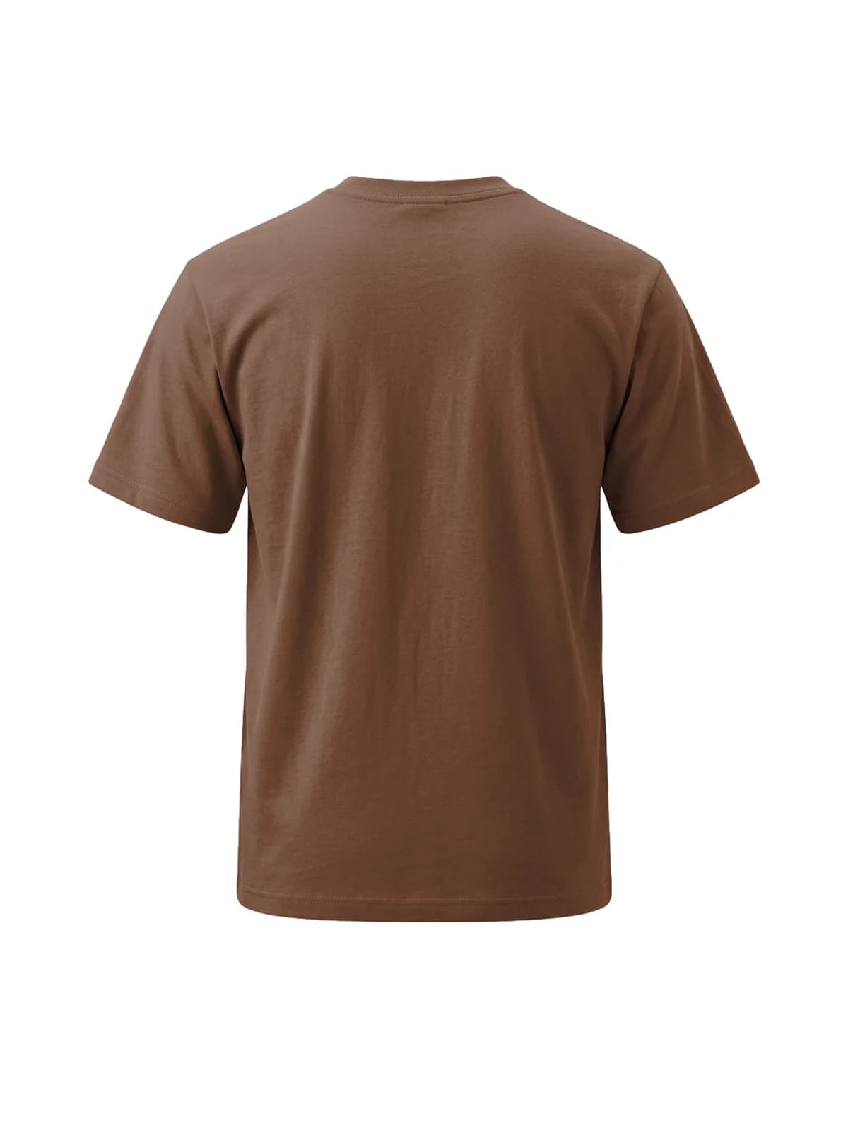 MF Logo Tee Brown, back