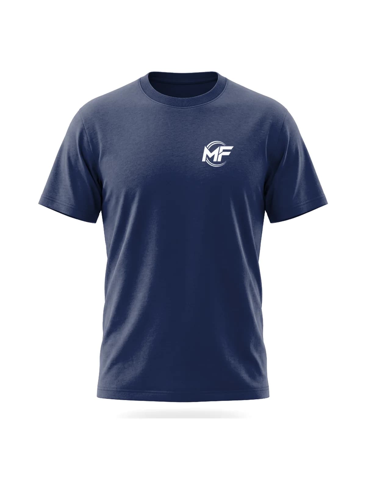 MF Logo Tee Navy, front