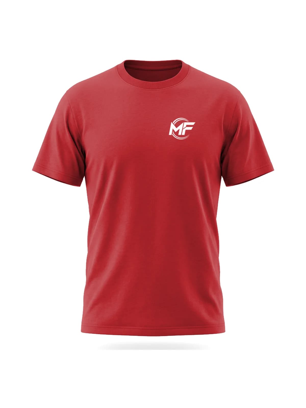 MF Logo Tee Red, front