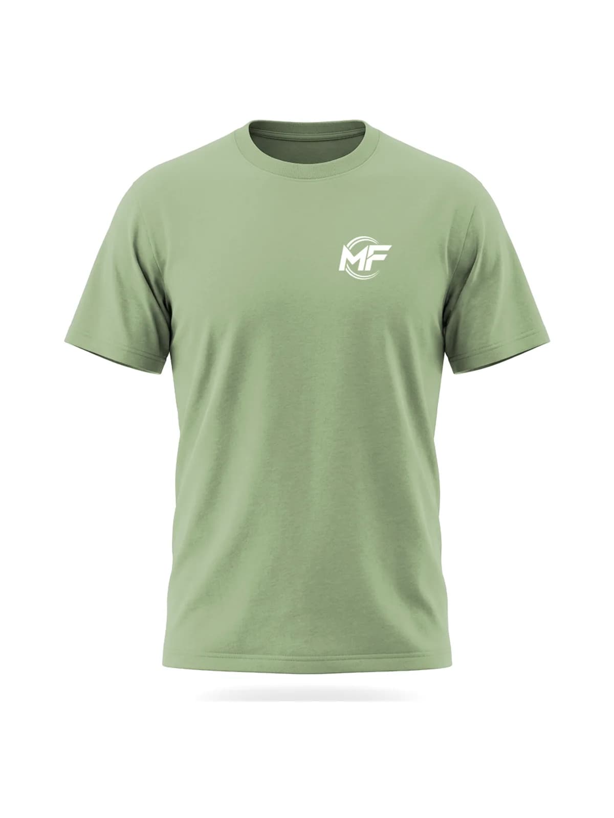 MF Logo Tee Sage, front